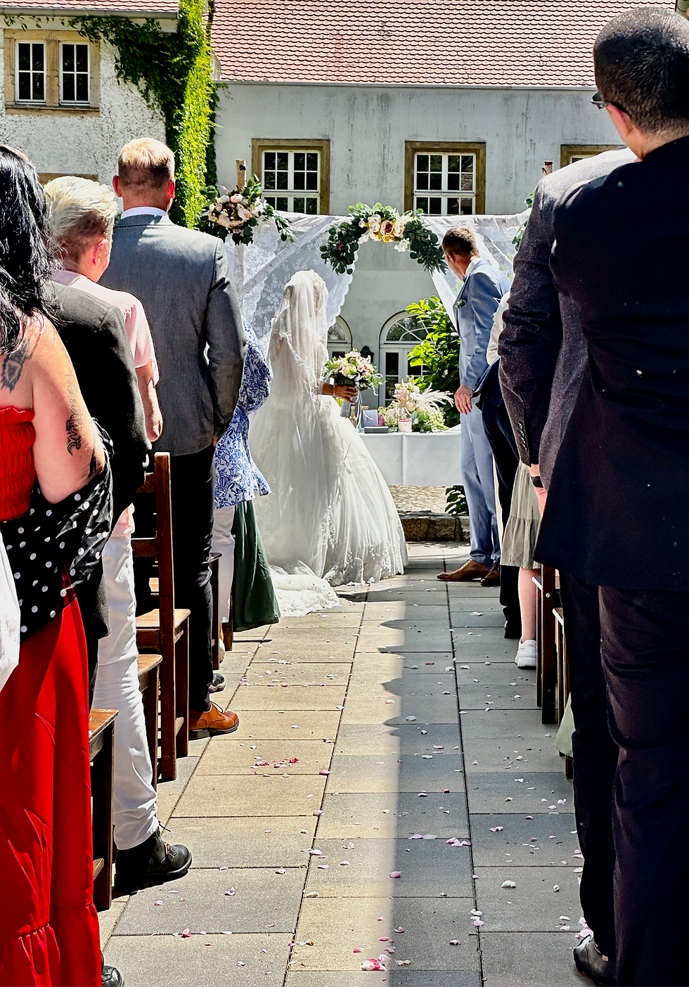 Hochzeit auf der Burg Wanzleben