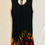 Thumbnail: Black tie-dye sleeveless dress