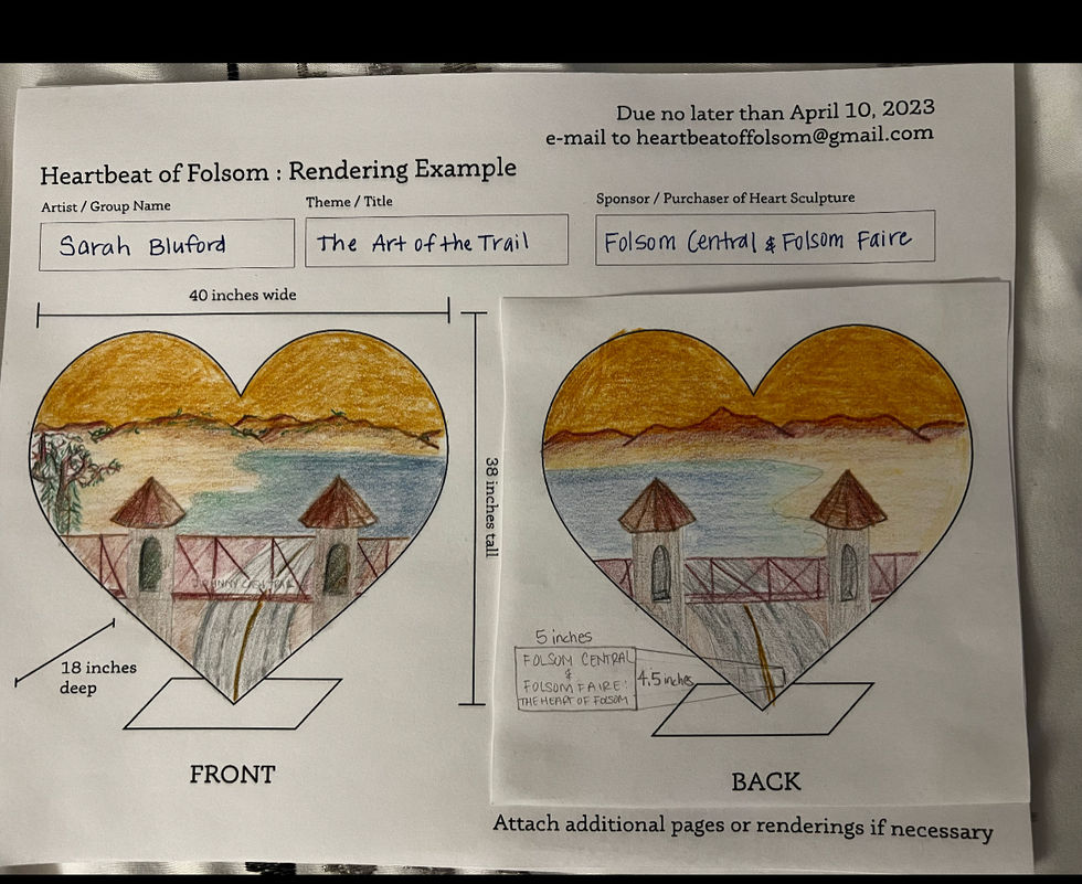 pencil drawing rough draft of heart sculpture