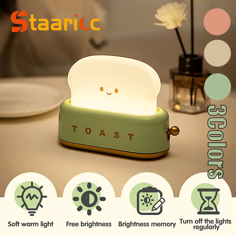 Cute Toaster Smile Night Light 2