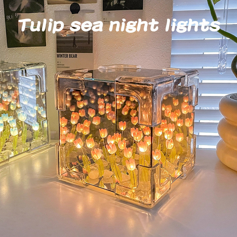Tulip Mirror Night Light 5
