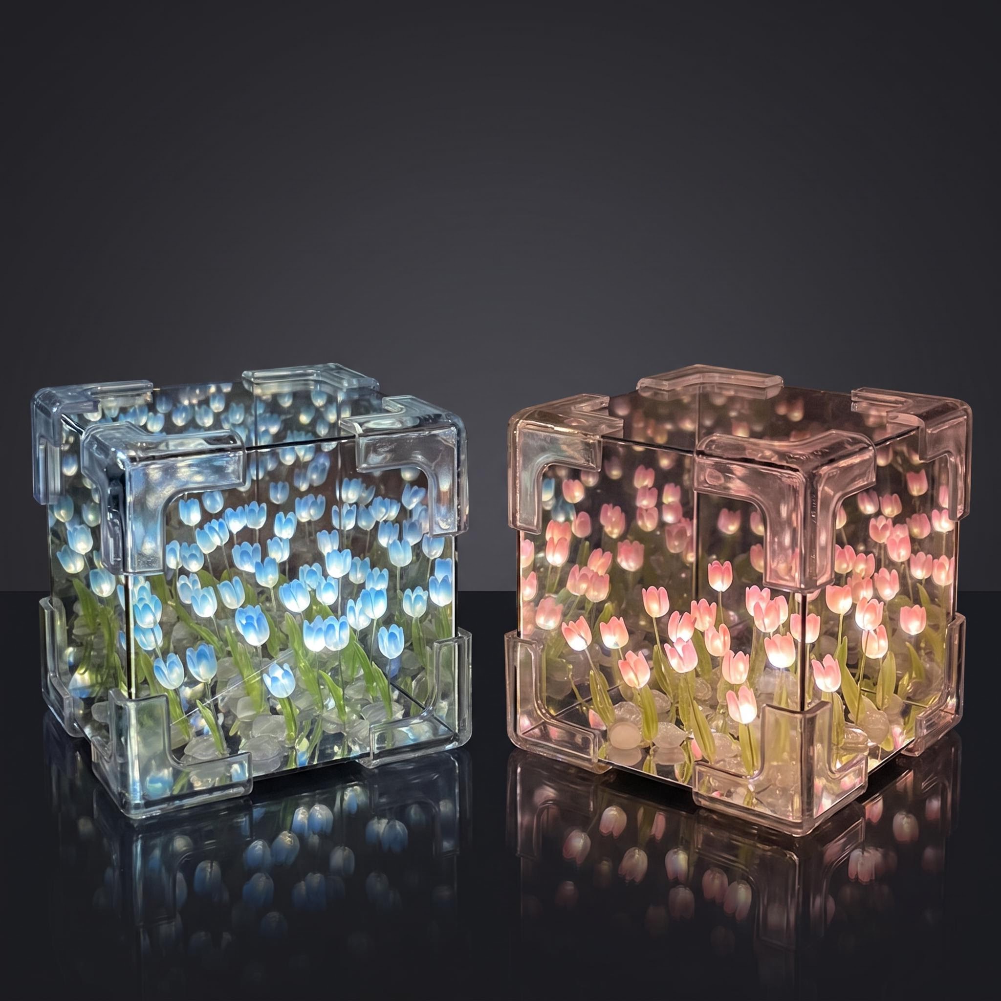Tulip Mirror Night Light