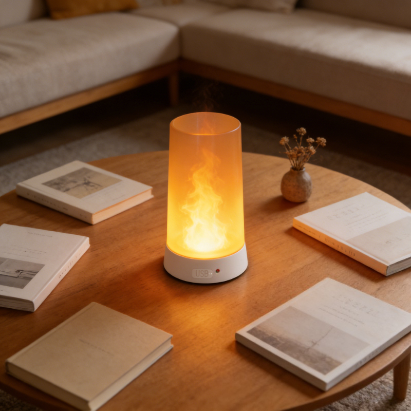 LED Flame Effect Lamp 3