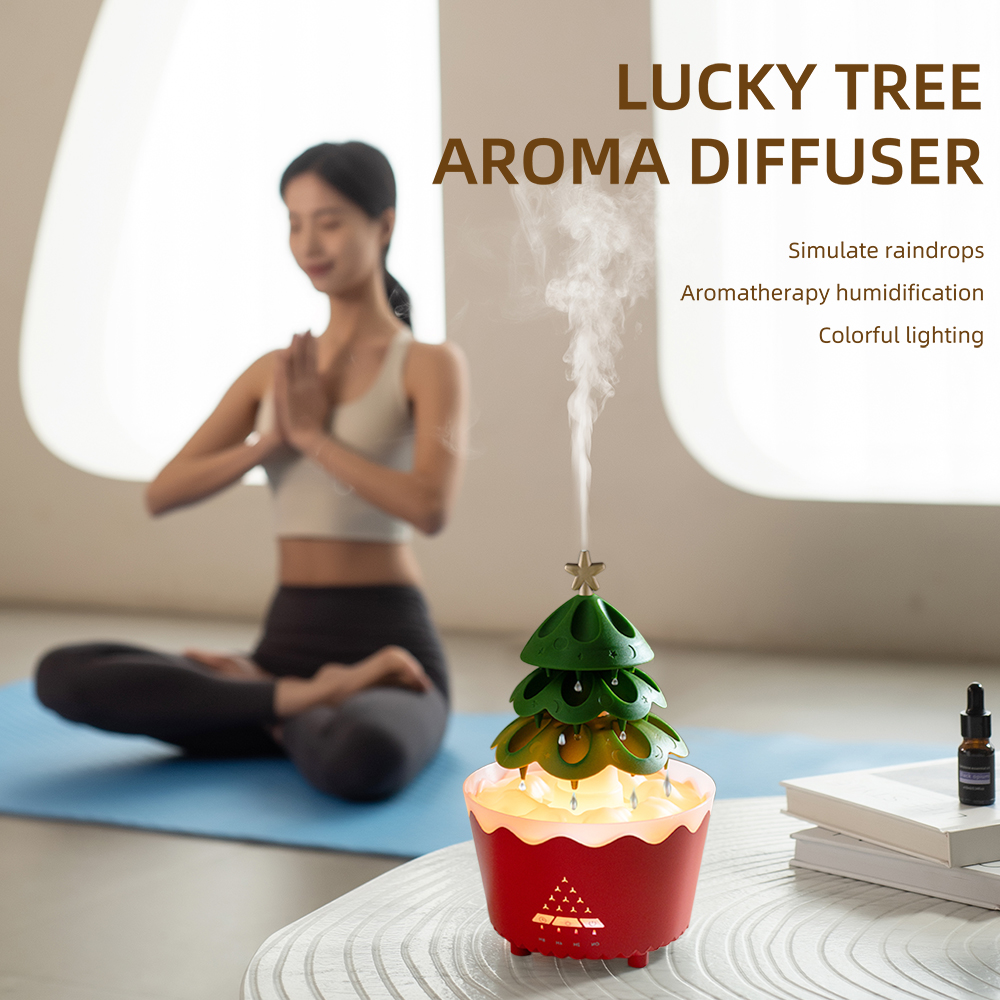 Jellyfish Mist Aroma Diffuser with Night Light 4