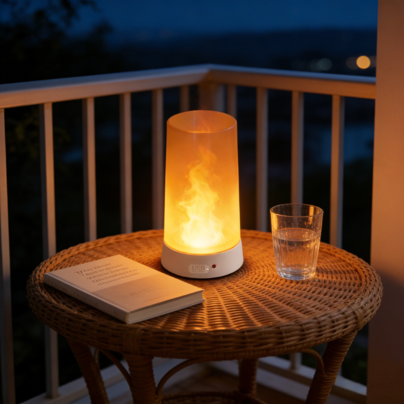 LED Flame Effect Lamp 6
