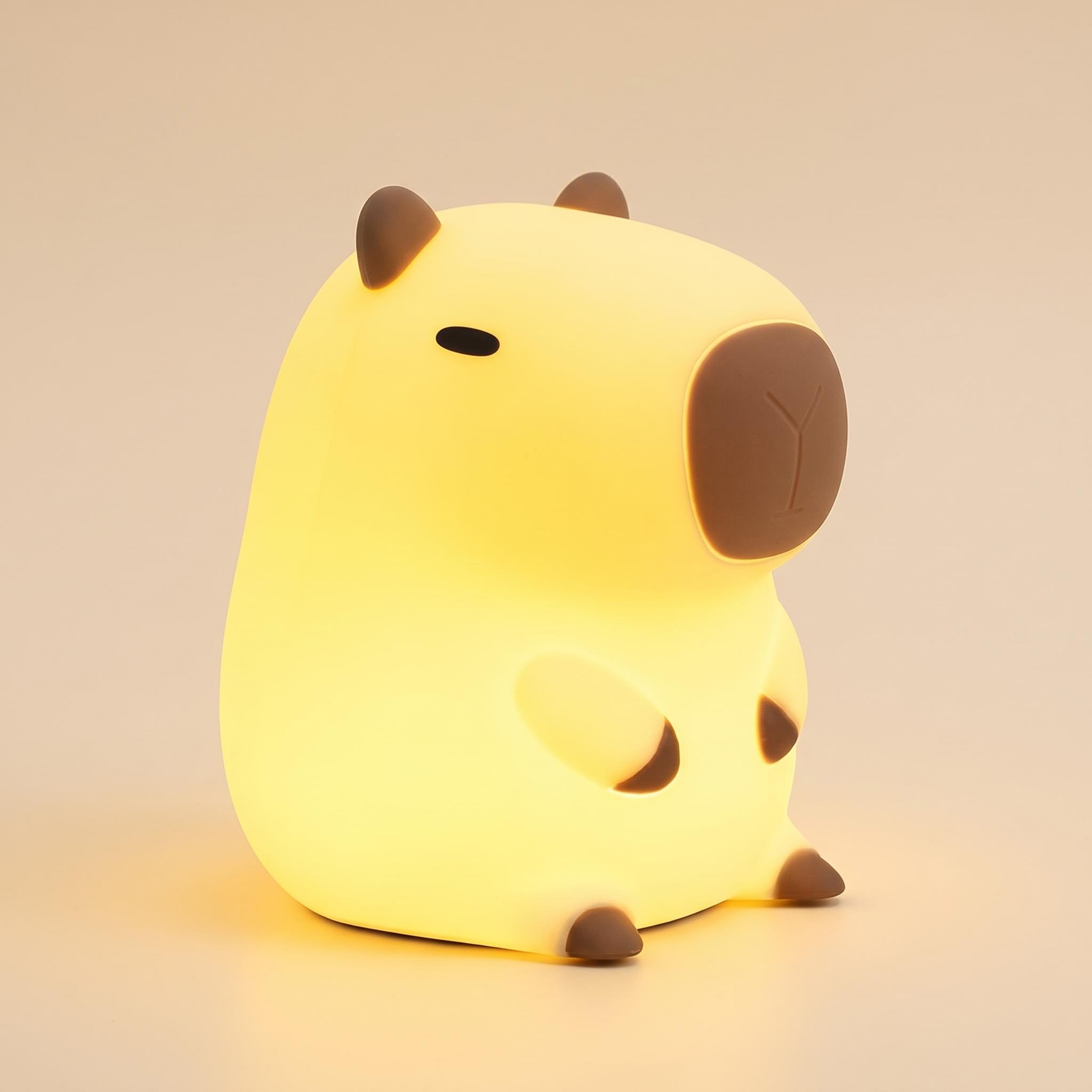 Cute Capybara Silicone Night Light