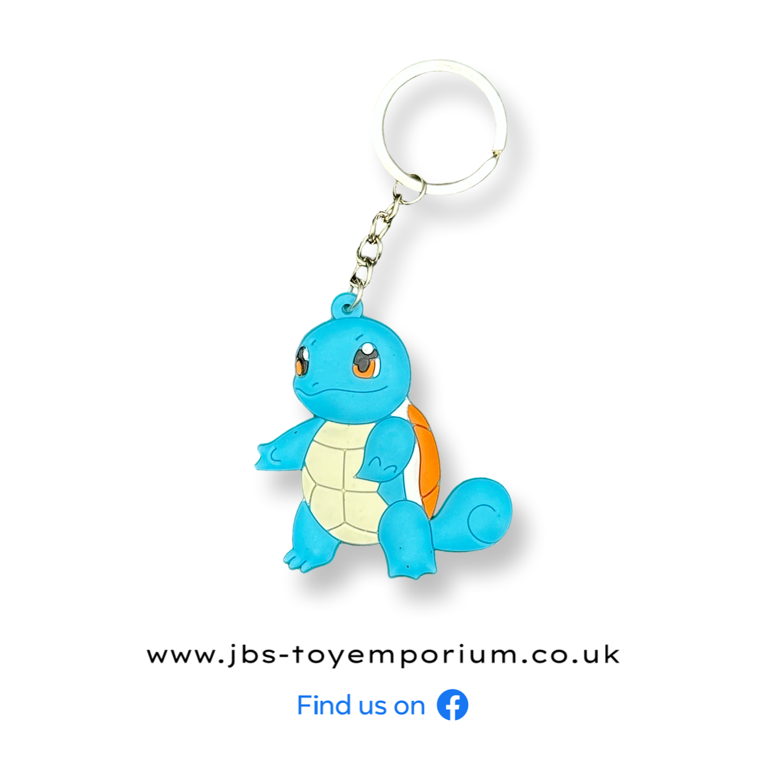 Pokemon: Squirtle Rubber Keyring 