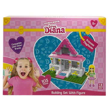 Love Diana 103pc Building Set With Figure - Princess Playhouse