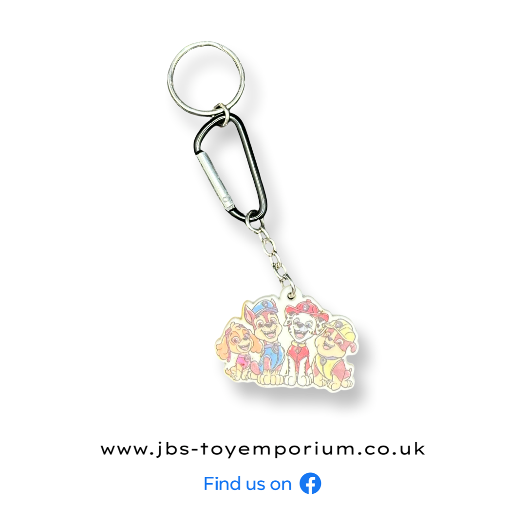 Paw Patrol Keyring W/ Clasp