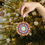 Thumbnail: Healing Mandala Glass Ornament (Inner Strength)