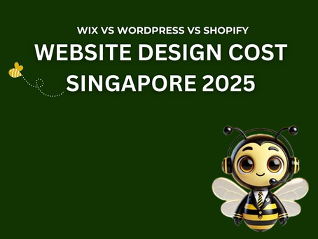 Website Design Cost Singapore 2025 | Wix vs WordPress vs Shopify