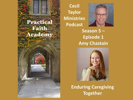 Podcast Blog: S5 E1 - Amy Chastain, Enduring Caregiving Together