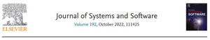 Article Published in Journal of Systems and Software