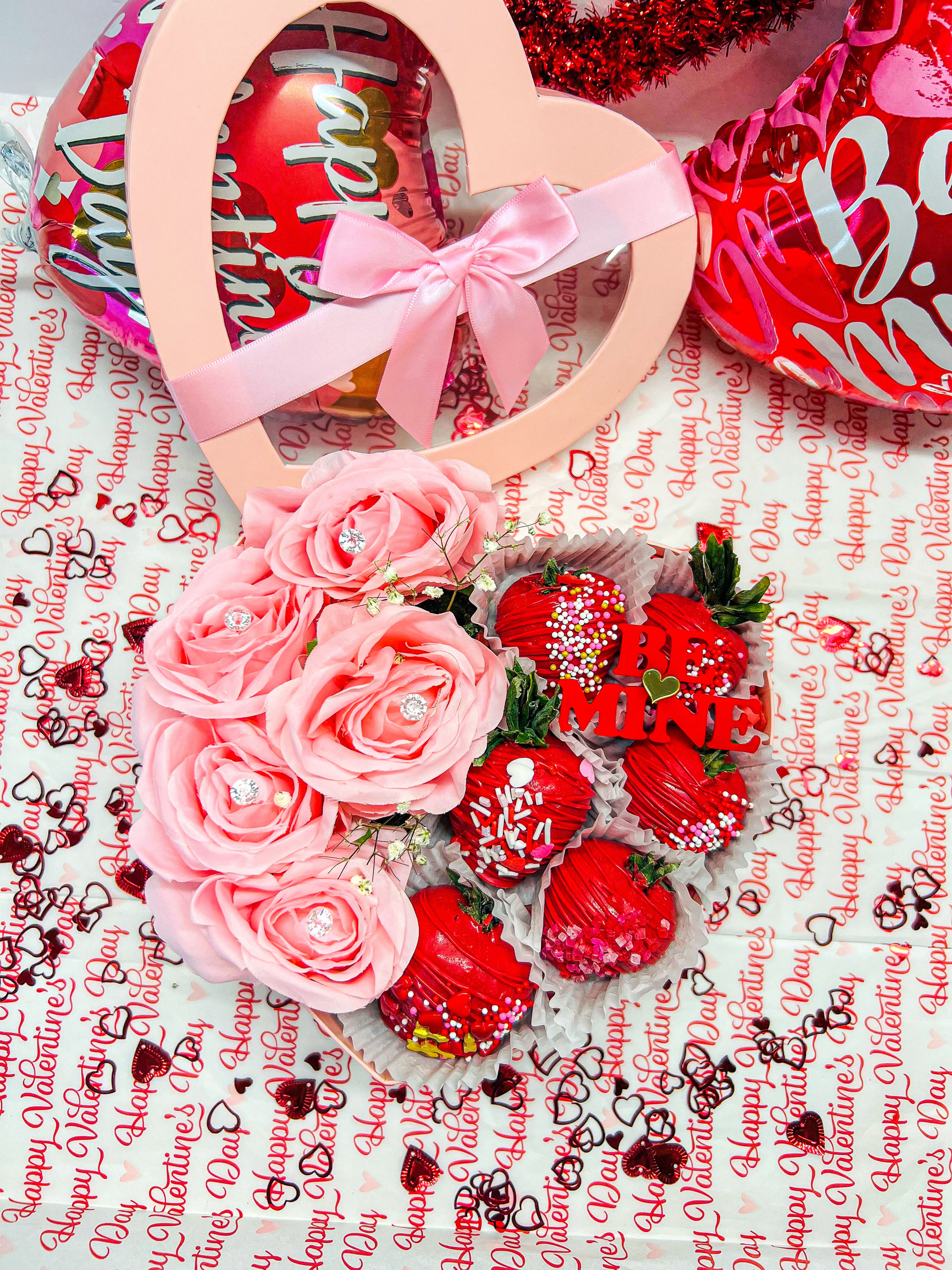 Valentines Chocolate Covered Strawberries