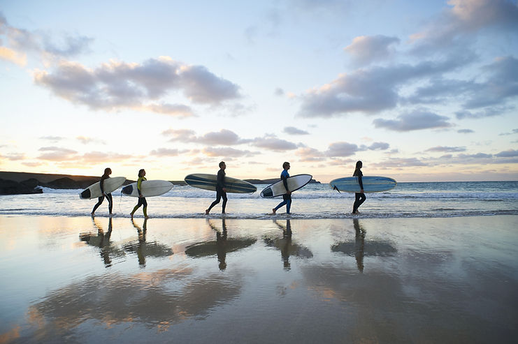 Surferssurf lessons in Cayucos, and Morro Bay