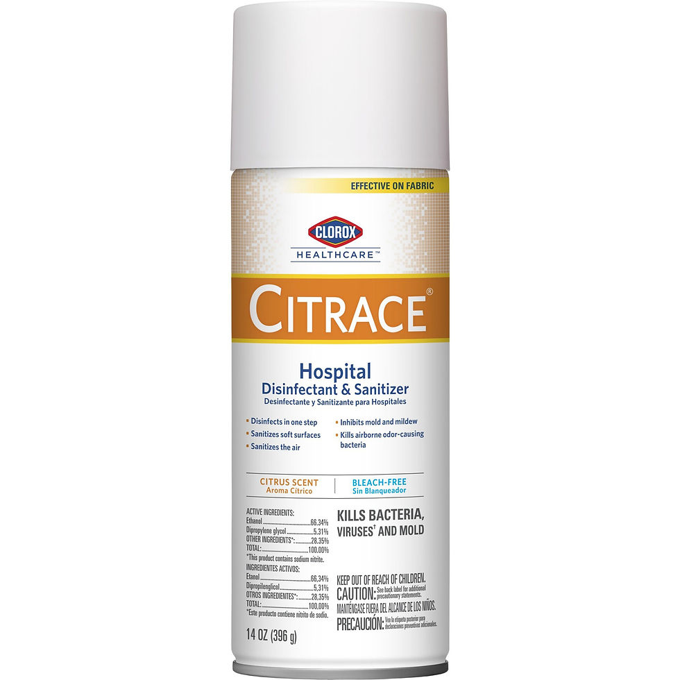 Clorox Healthcare® Citrace® Hospital Disinfectant & Sanitizer, Citrus Scent
