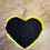 Miniature : Porte-clef Coeur Fluffy Jaune