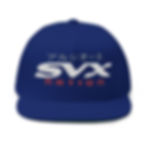 Thumbnail: SVX Nation Embroidered Flat Bill Cap – Kanji Logo Snapback