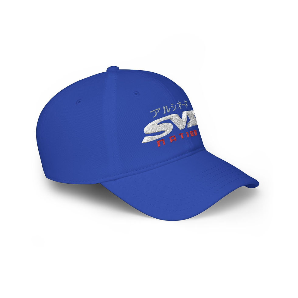 Thumbnail: SVX Nation Low-Profile Baseball Cap — Kanji SVX Logo
