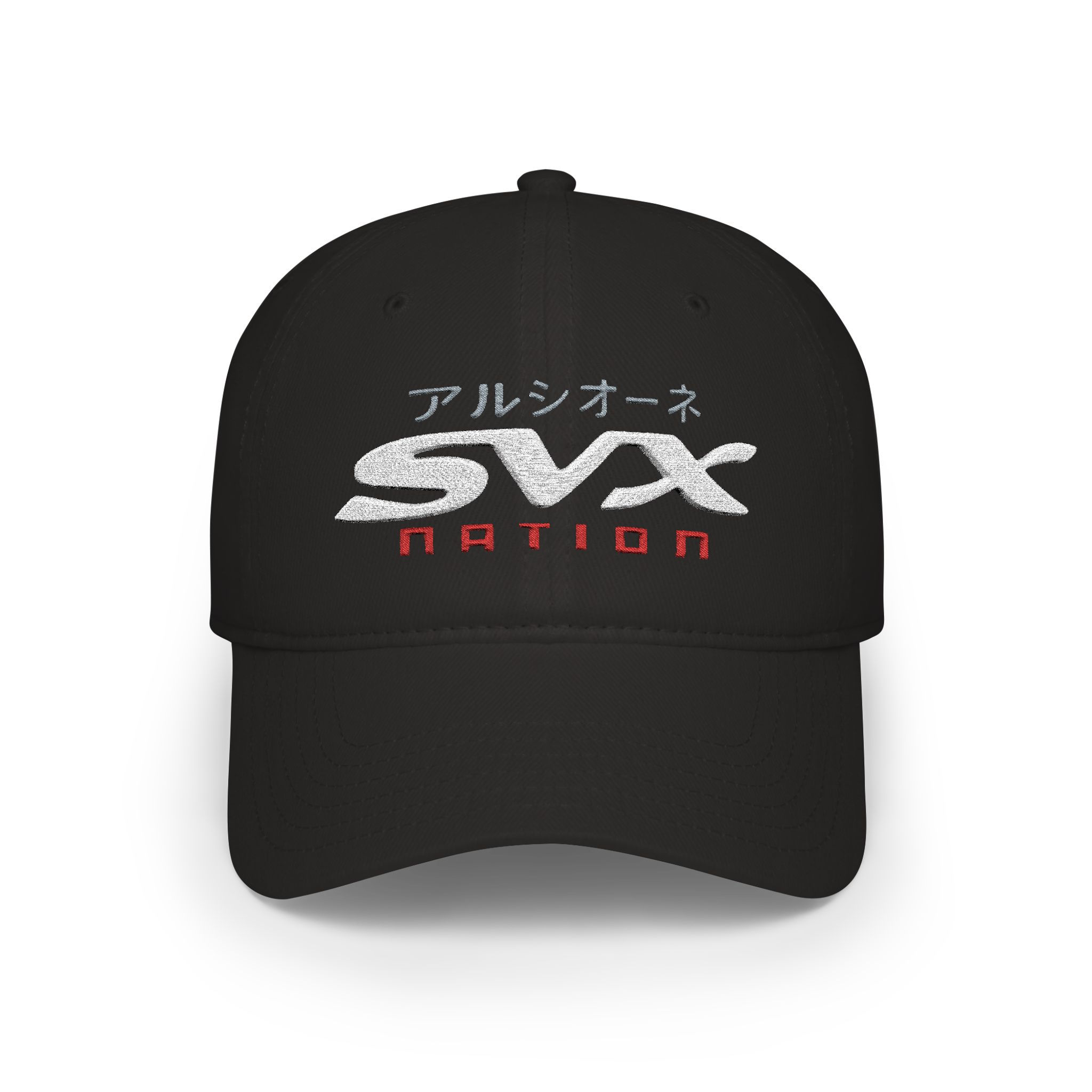 SVX Nation Low-Profile Baseball Cap — Kanji SVX Logo