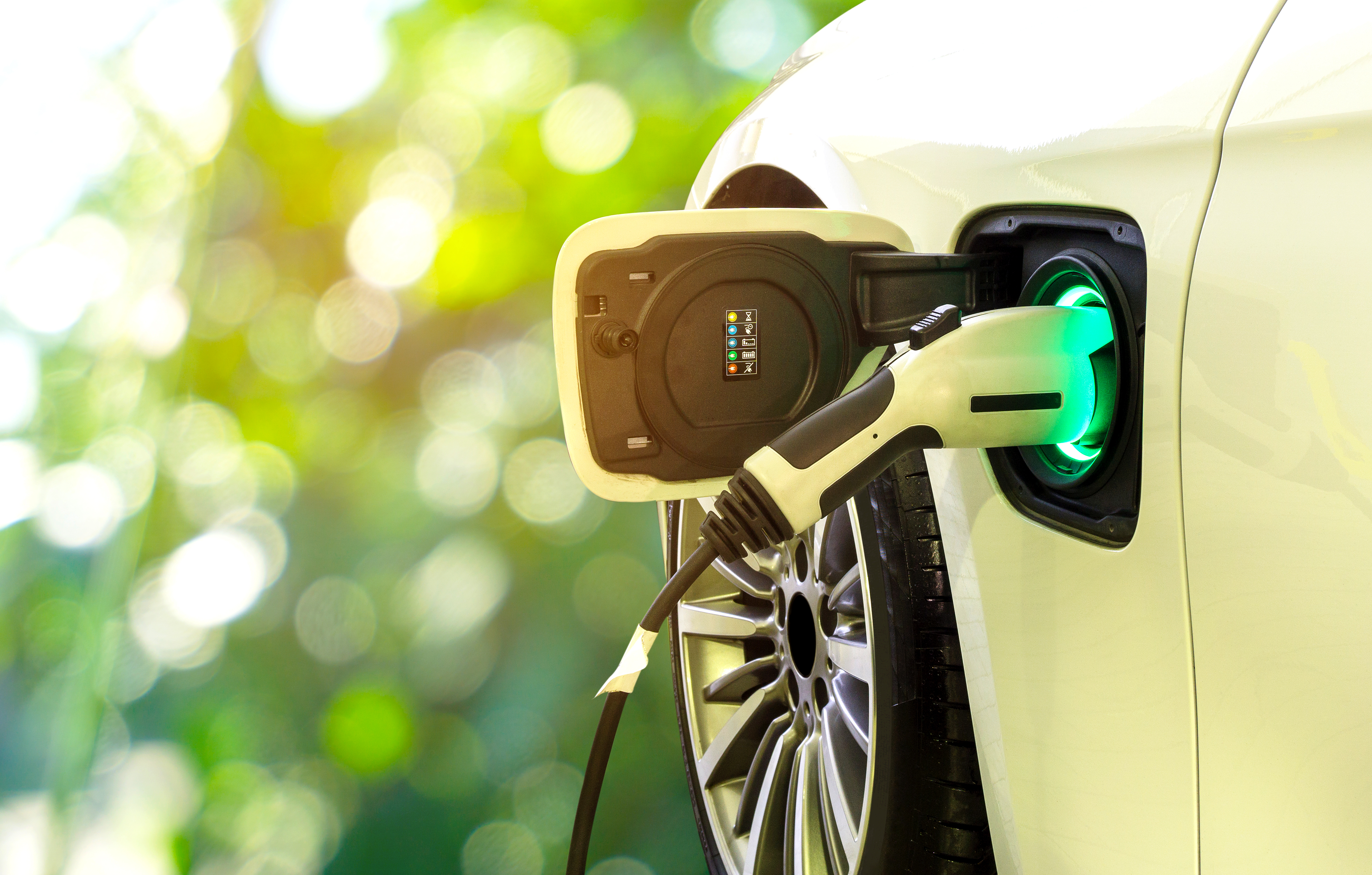 Electric vehicle charging connection