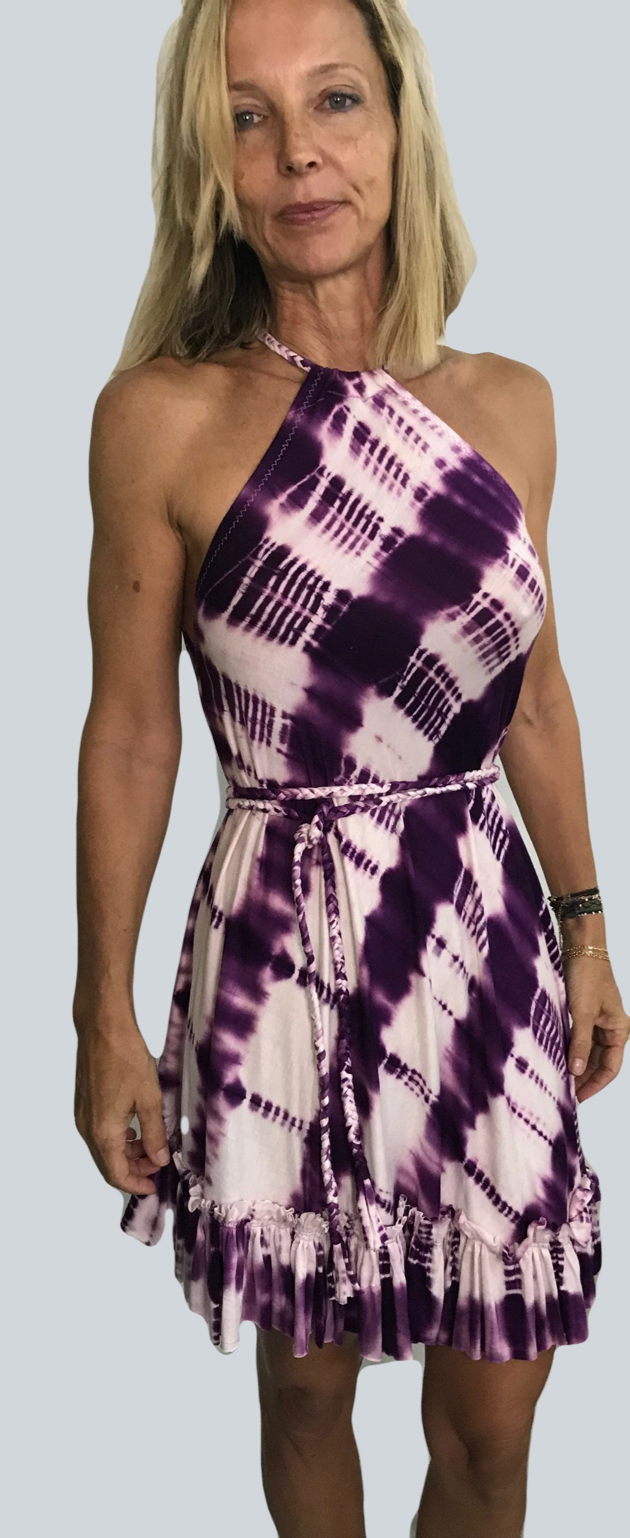 Joy Halter mini dress