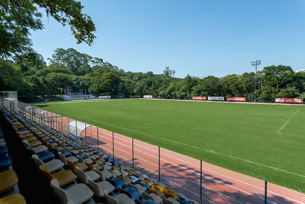 campo do Sesc em Porto Alegre