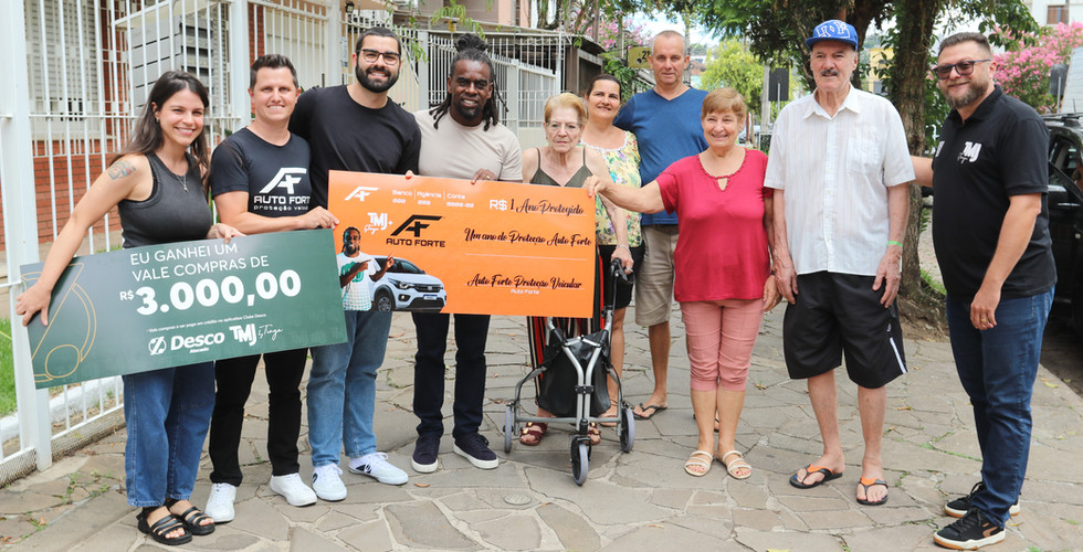 Entrega do carro do sorteio do TMJ by Tinga