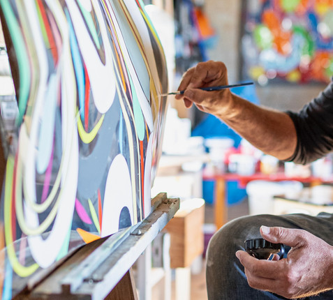 À l'atelier - détail