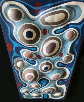 Totem l'entrée maritime