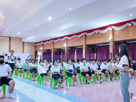 The Language Thailand ออกบูธที่โรงเรียนสามพรานวิทยาคม จ.นครปฐม