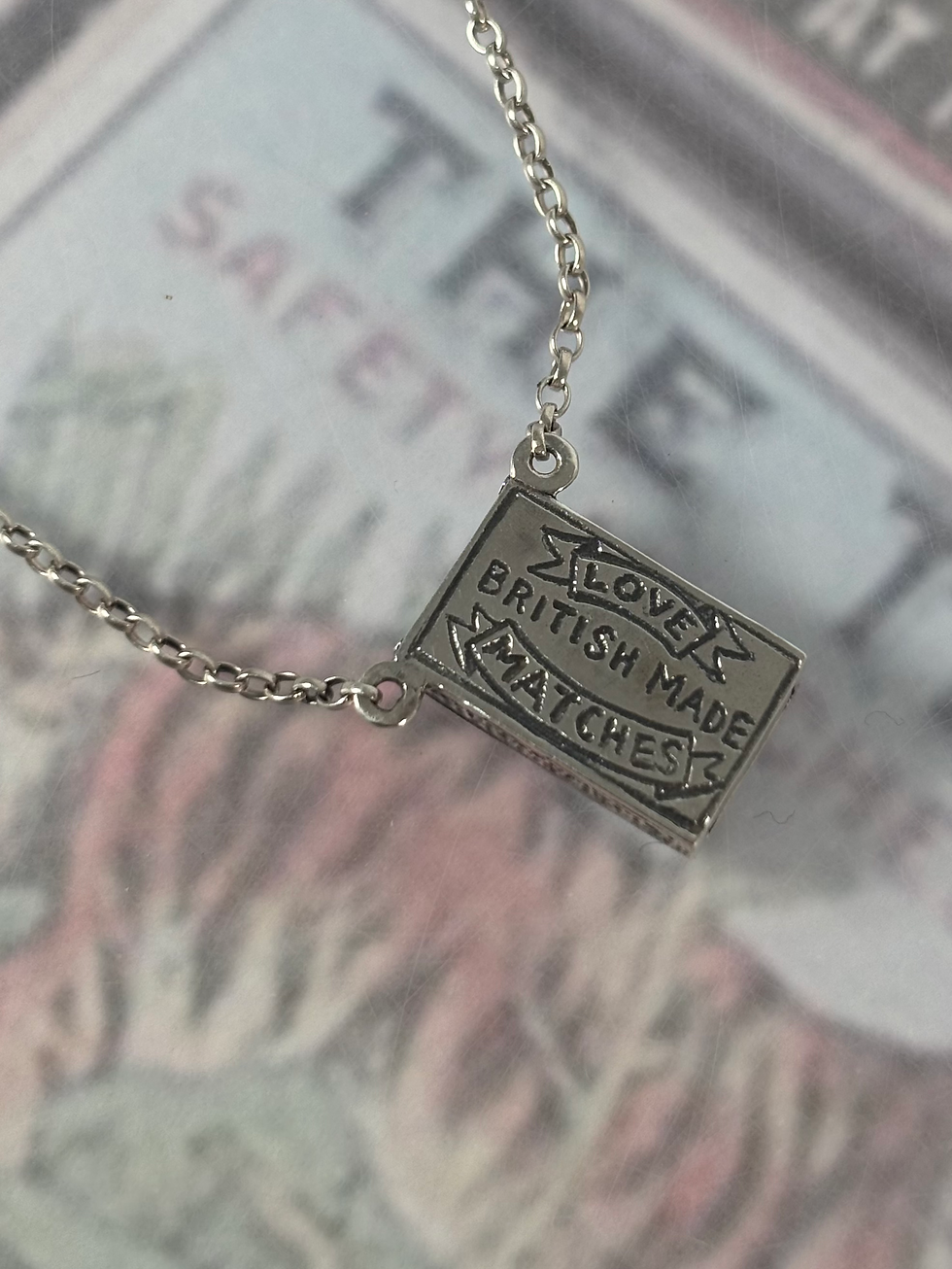 Thumbnail: G.O.A.T MINI MATCHBOX NECKLACE