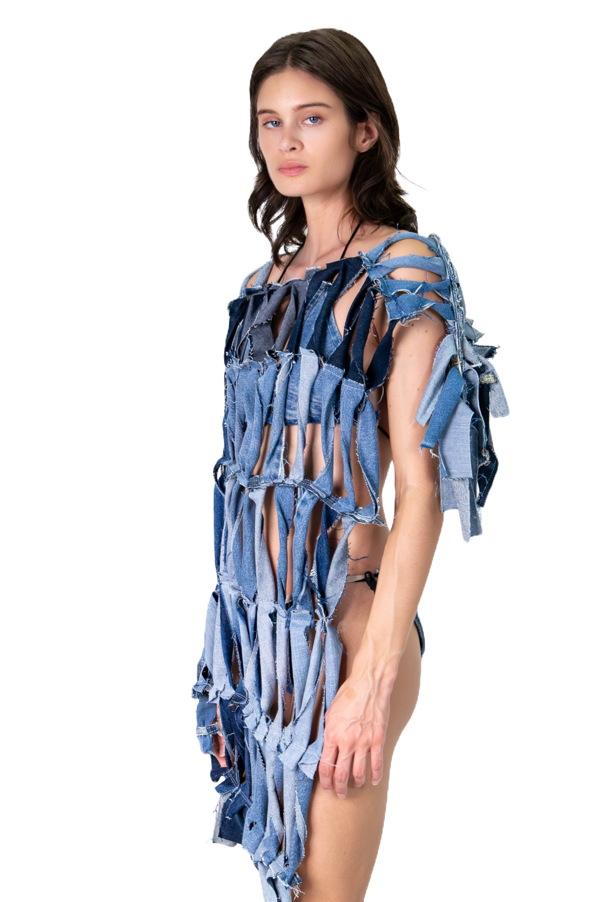 VLACKBOOK Reversible High-Low Twisted Scrap Cover