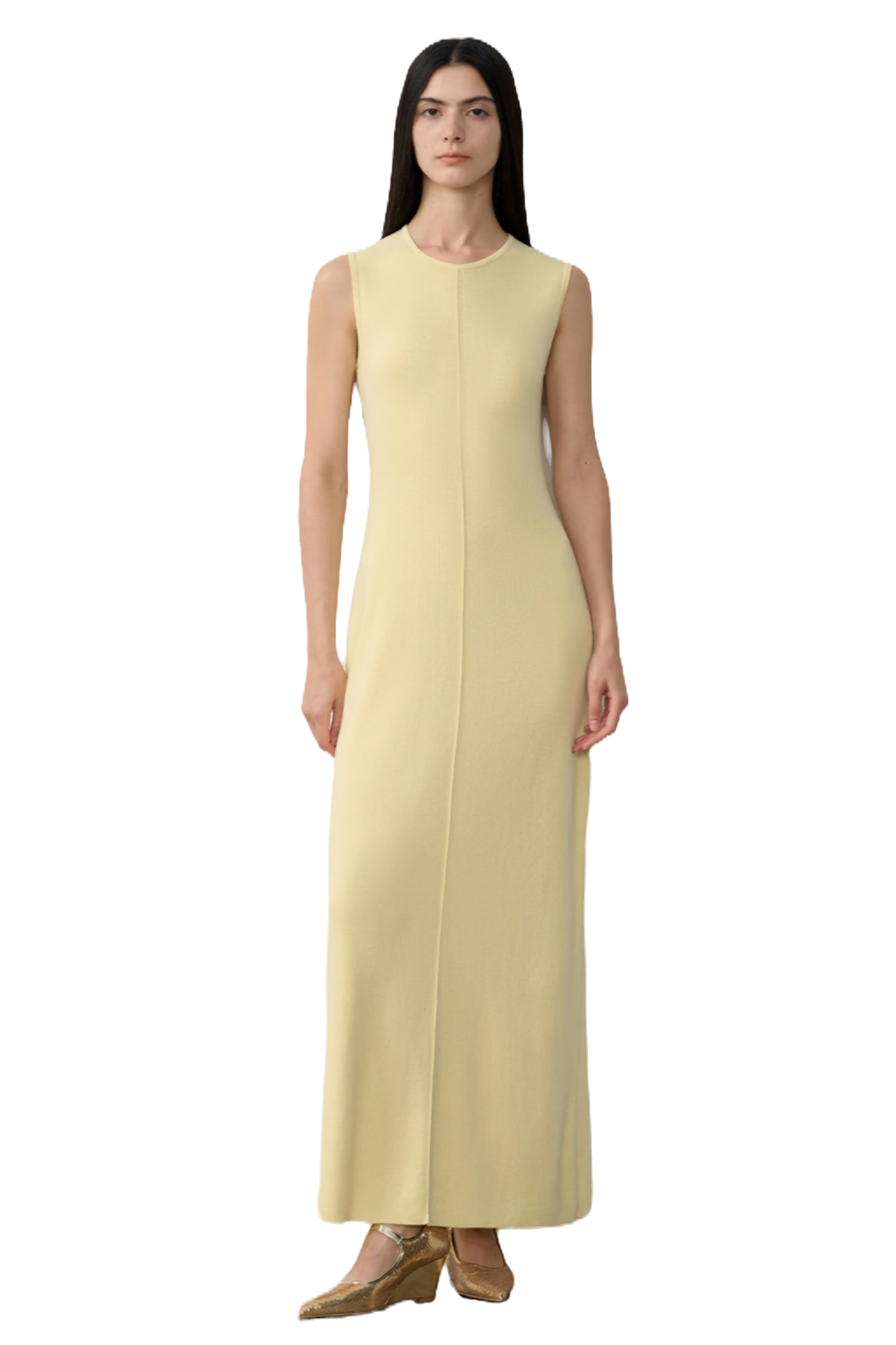 Firelady Fur "Island Letters" Limited Edition Merino Wool Knit Dress