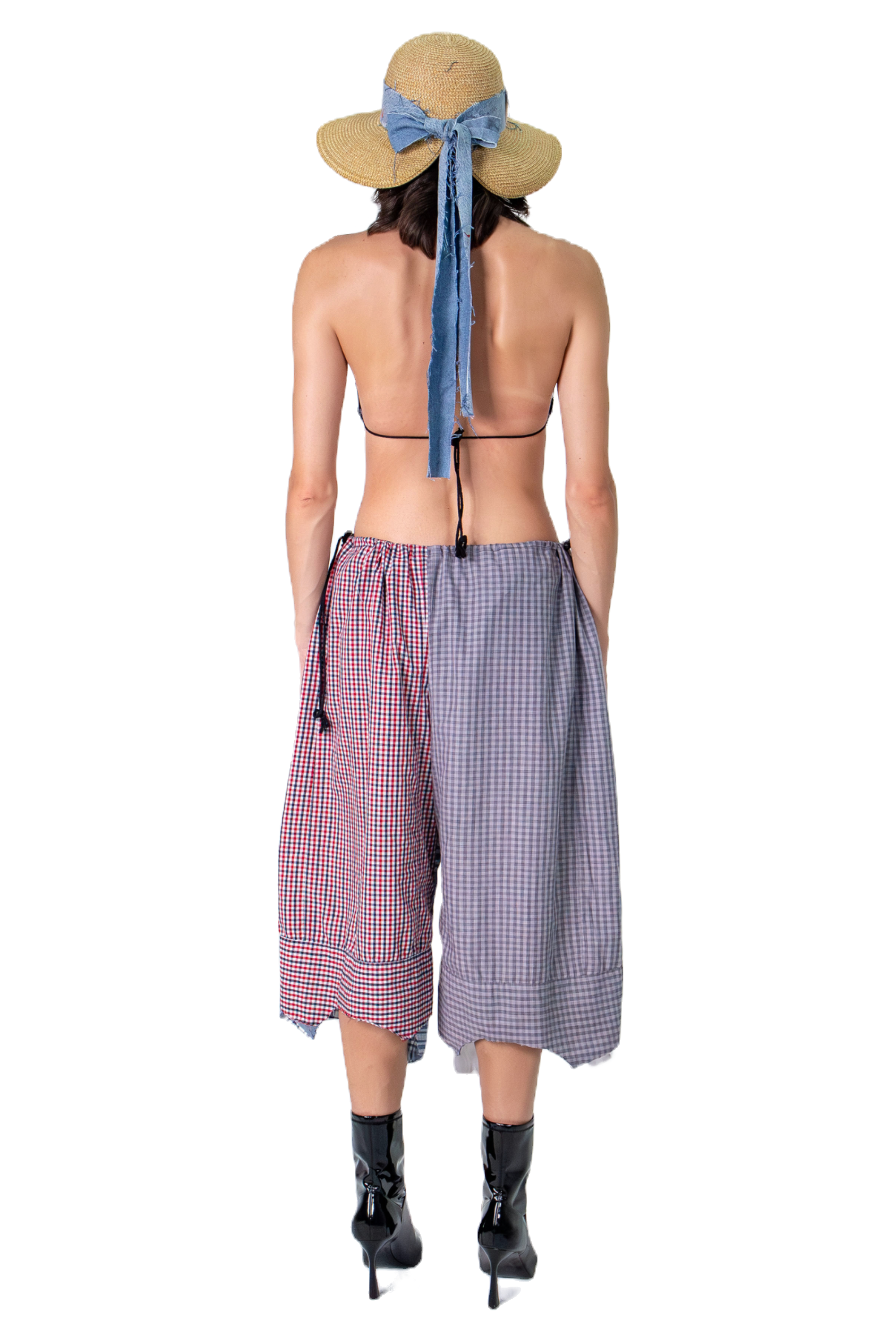 VLACKBOOK Patchwork Culotte