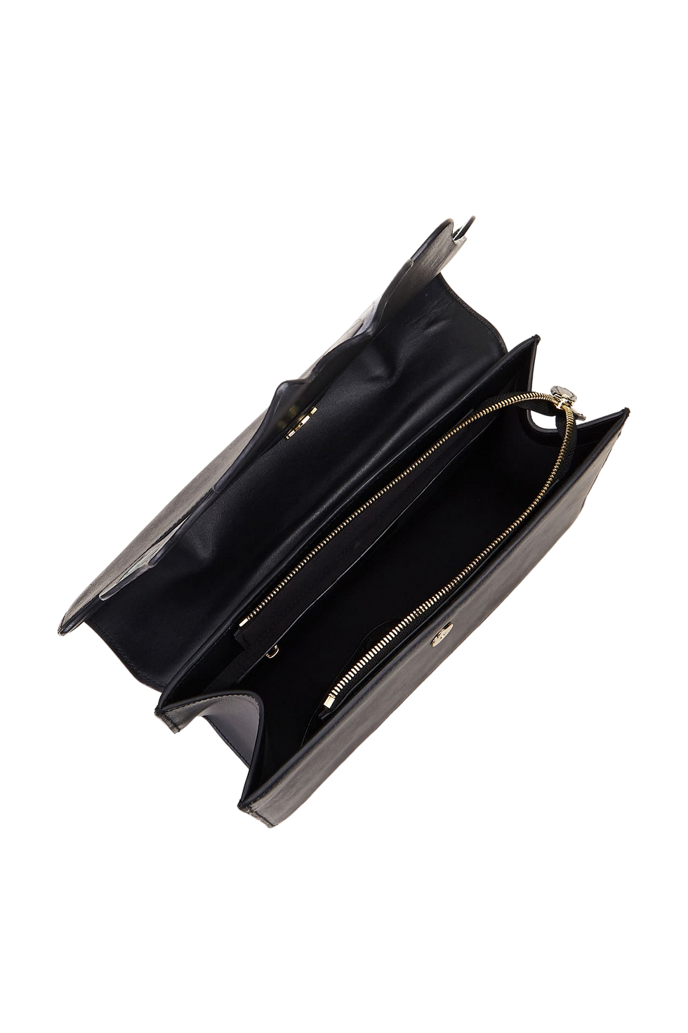 Thumbnail: Bellorita Wings Handpainted Butterfly Black Shoulder Bag