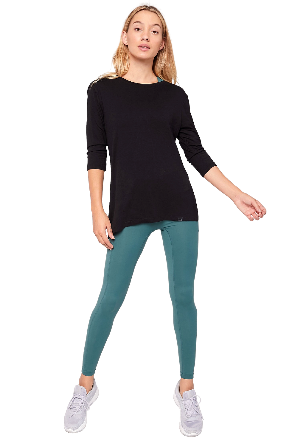 Thumbnail: Rebody Anen Side Tie 3/4 Sleeve Top