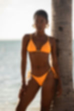Aqua Intima Coral Sunset Bikini Bottom