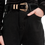 Thumbnail: Q2 Pocket Detail Jeans in Black