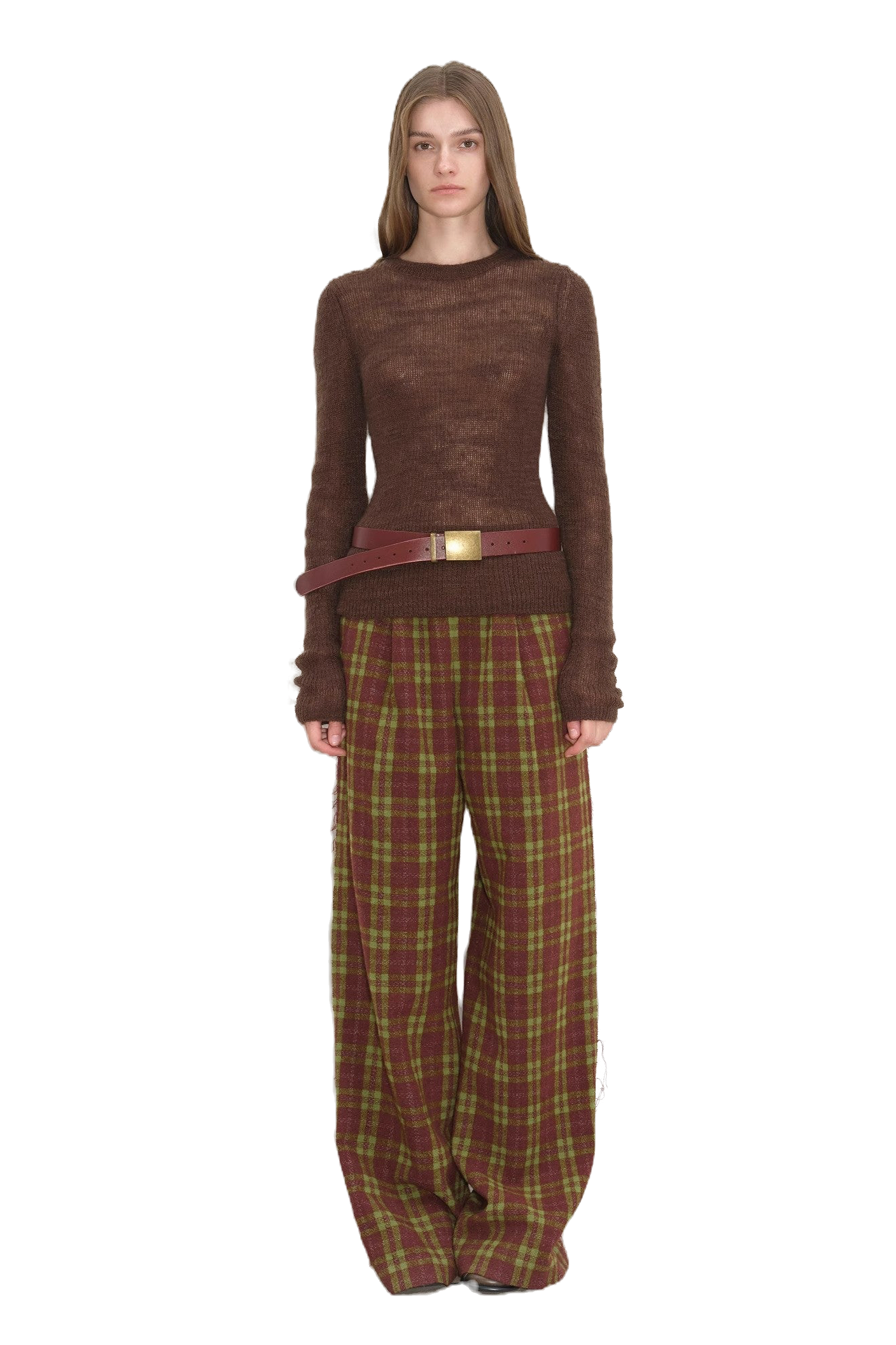 Firelady Fur "Lazy Day Essential" Textured Mohair Blend Stretch Knit Base Layer