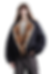 Firelady Fur “Hull Contract” Crop Parka Jacket with Mink Fur Lapel