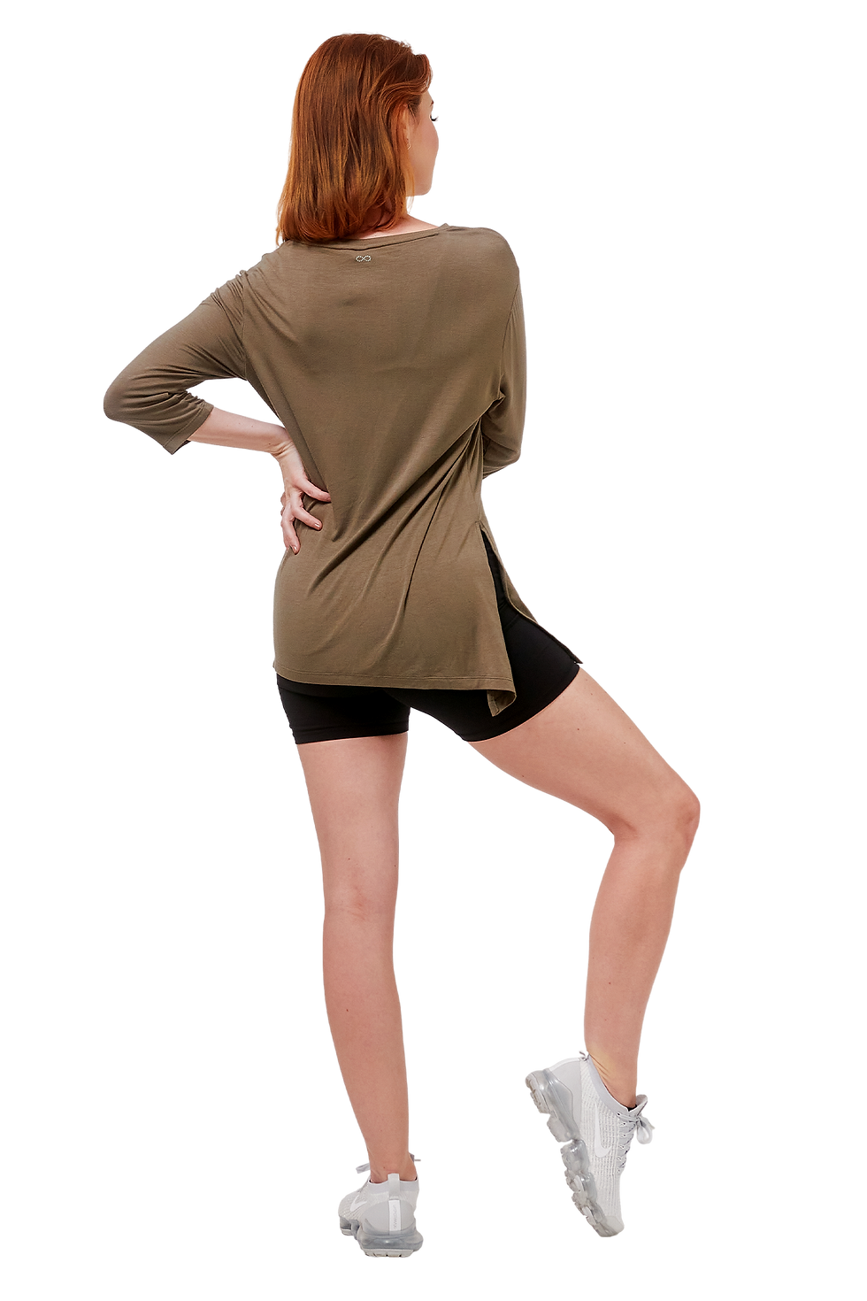 Thumbnail: Rebody Anen Side Tie 3/4 Sleeve Top