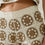 Thumbnail: Q2 Crochet Shorts With Circle Pattern in Beige