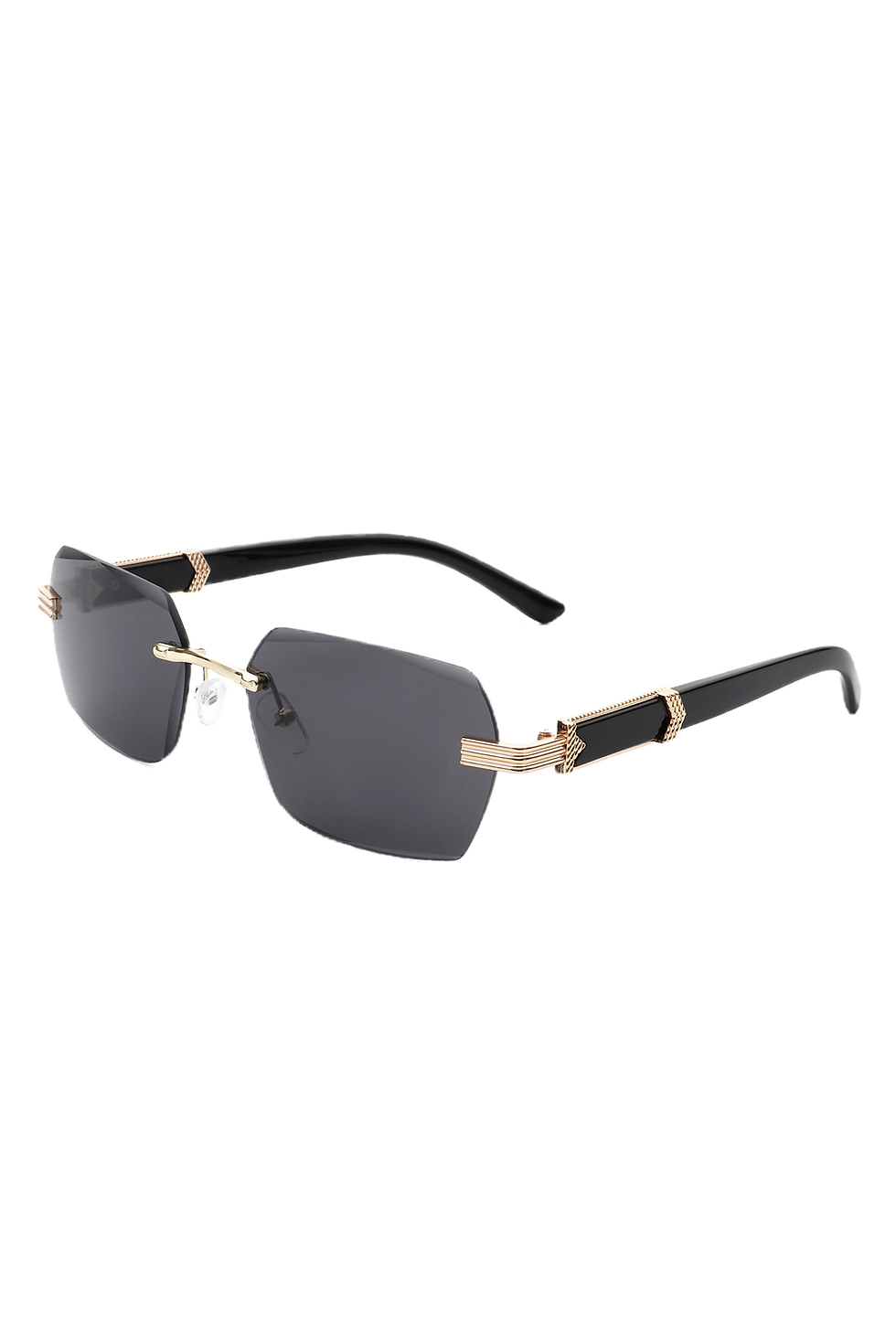 Thumbnail: Cramilo Eyewear Rimless Square Sunglasses