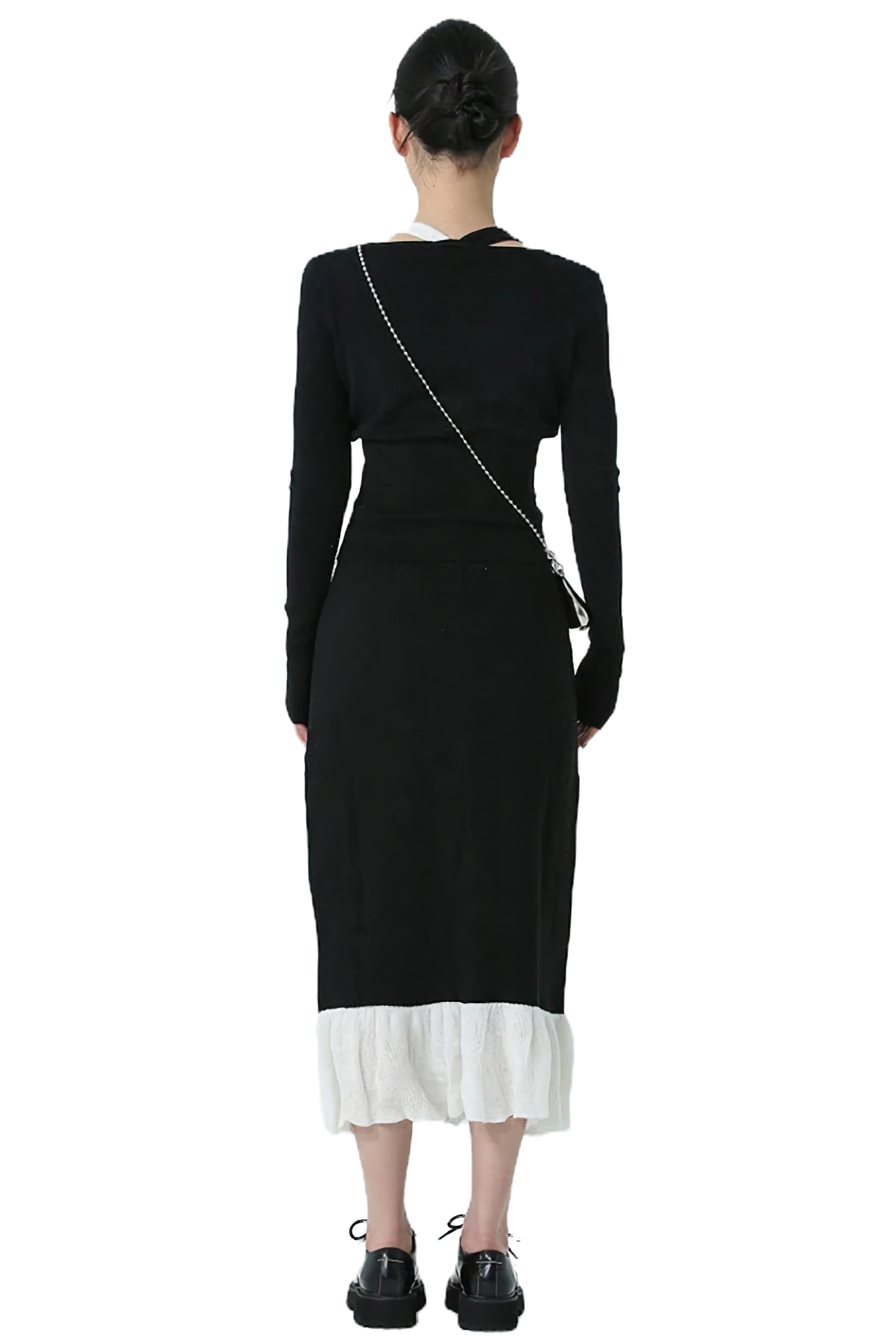 Marigold Shadows Chambrey Cutout Shirt