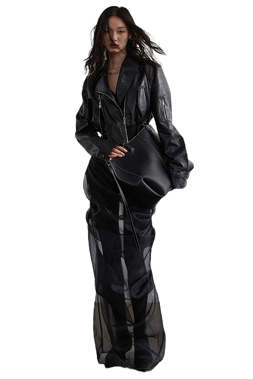 Thumbnail: Marigold Shadows Nadje Long Layers Skirt
