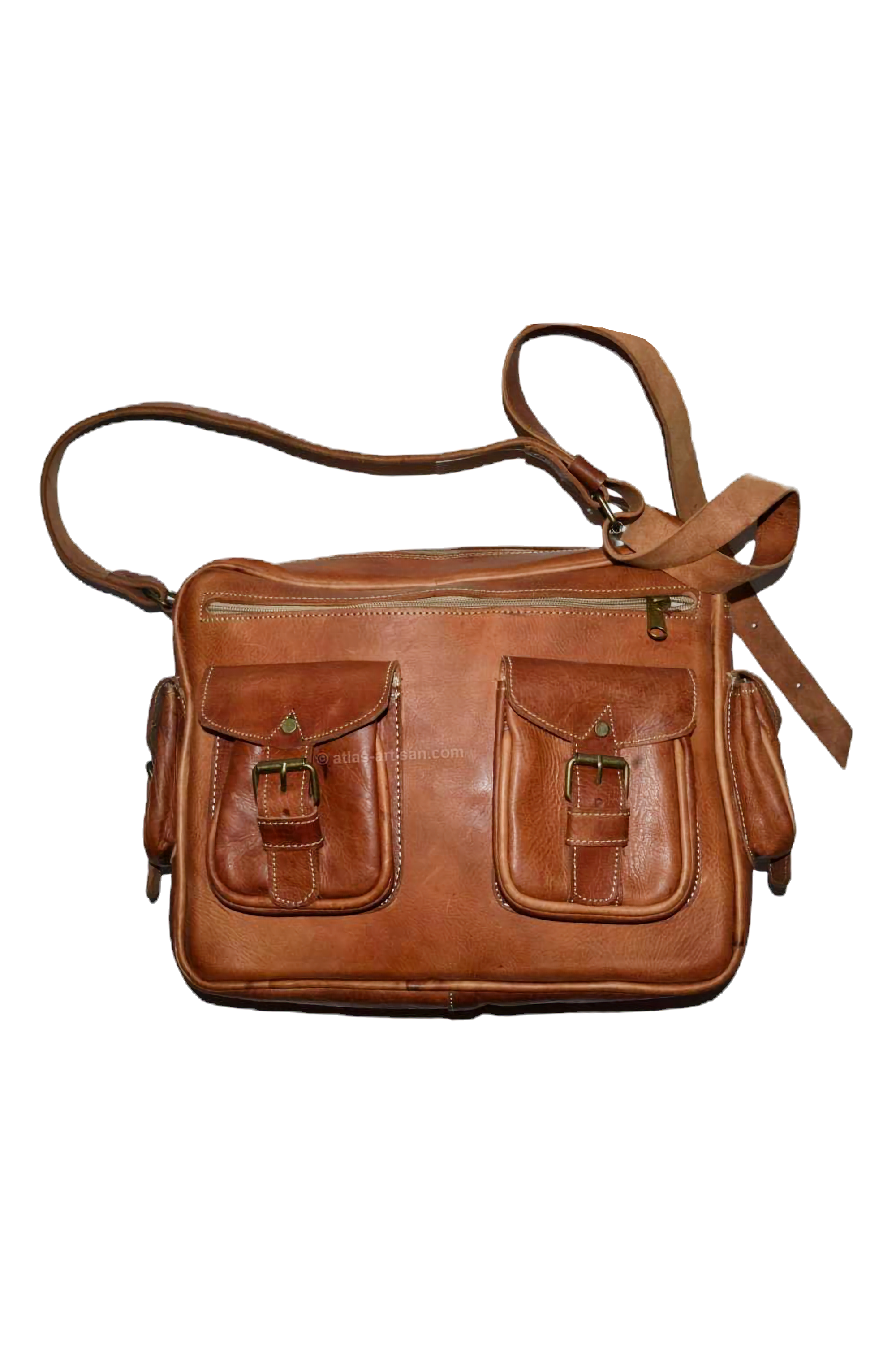 Atlas Artisan Handmade Leather Camera Shoulder Bag