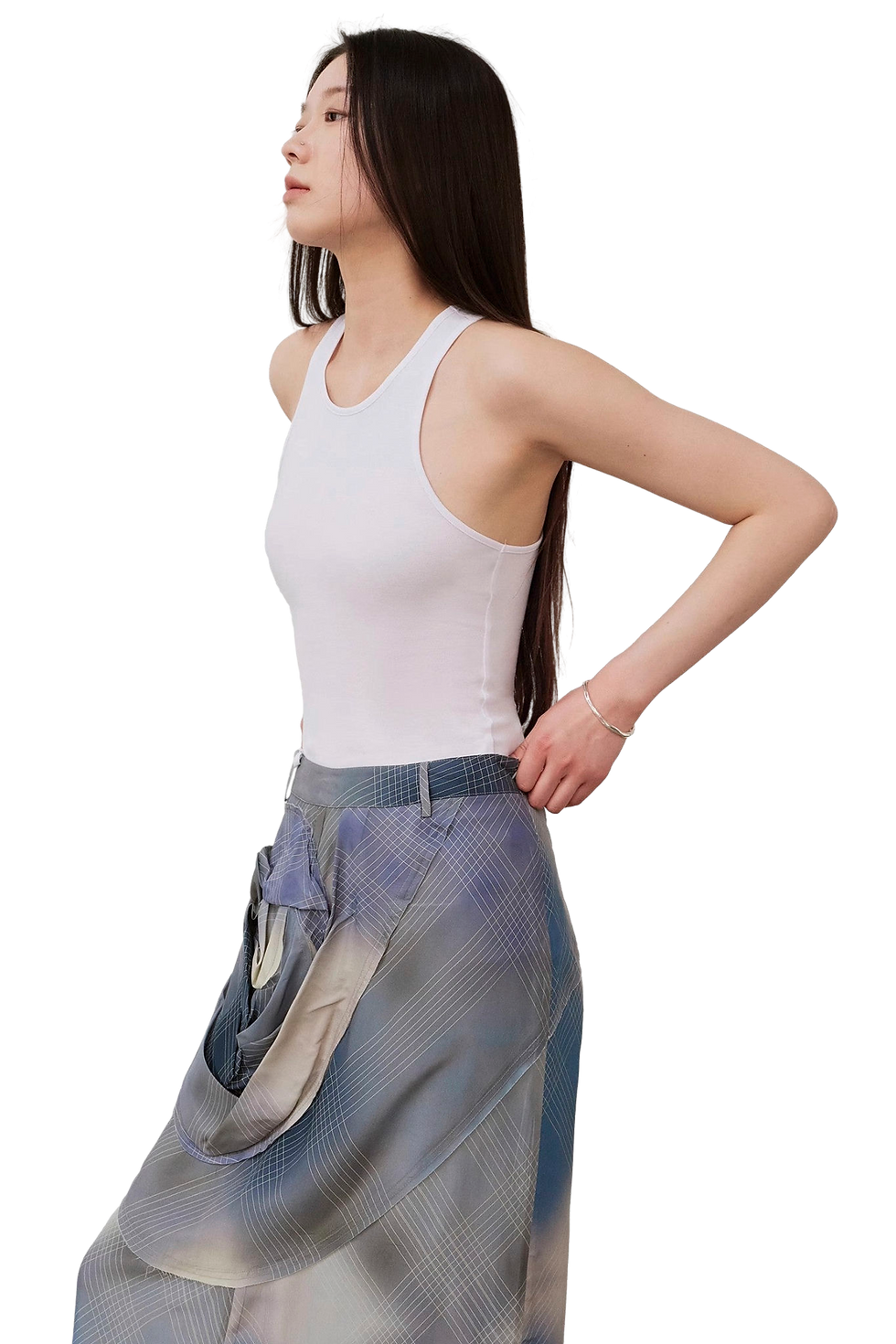 Thumbnail: Firelady Fur "Summer Tour" Summer Cotton Slim Fit Camisole Vest Top
