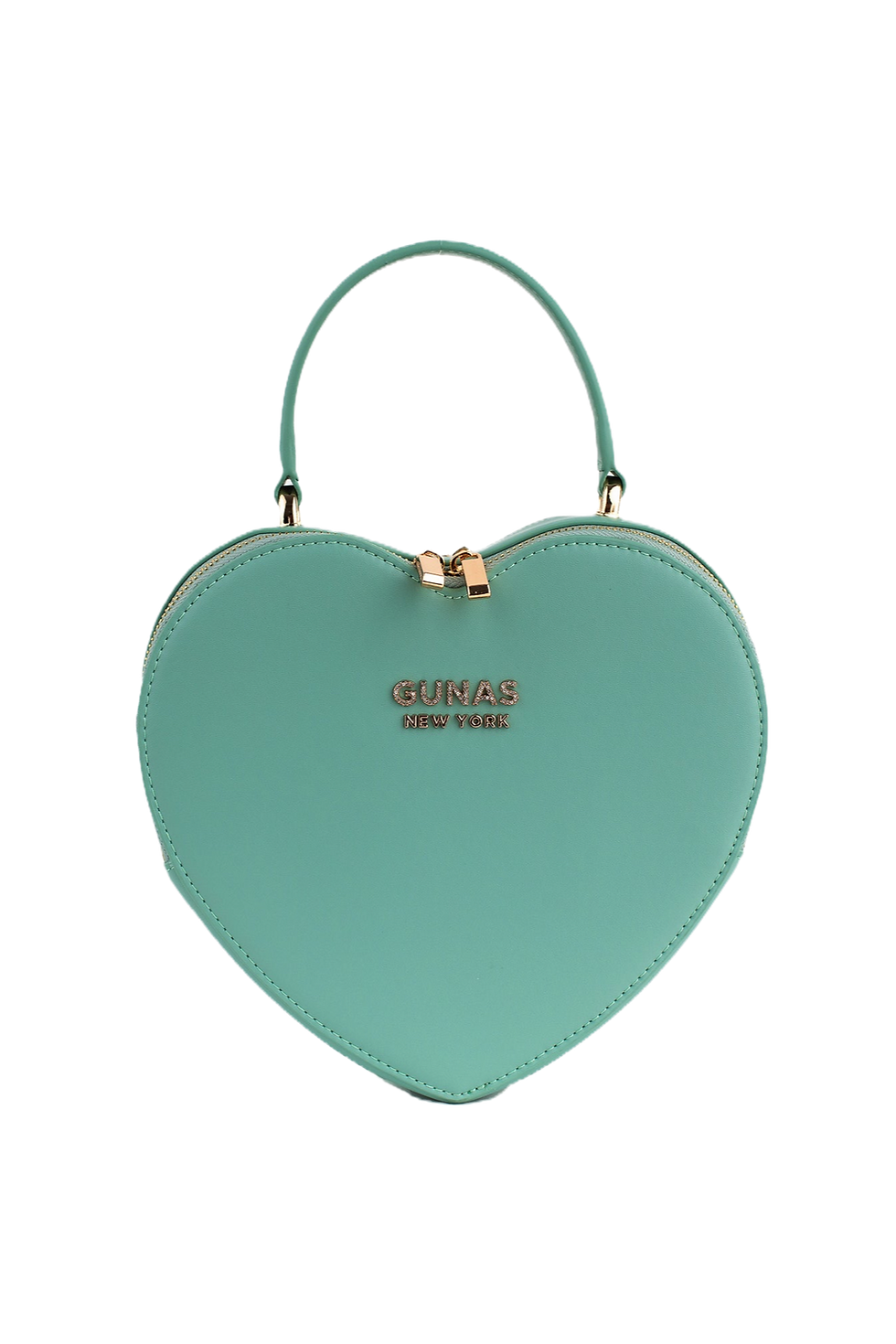GUNAS NEW YORK Sweetheart - Tiffany Blue Vegan Crossbody Bag