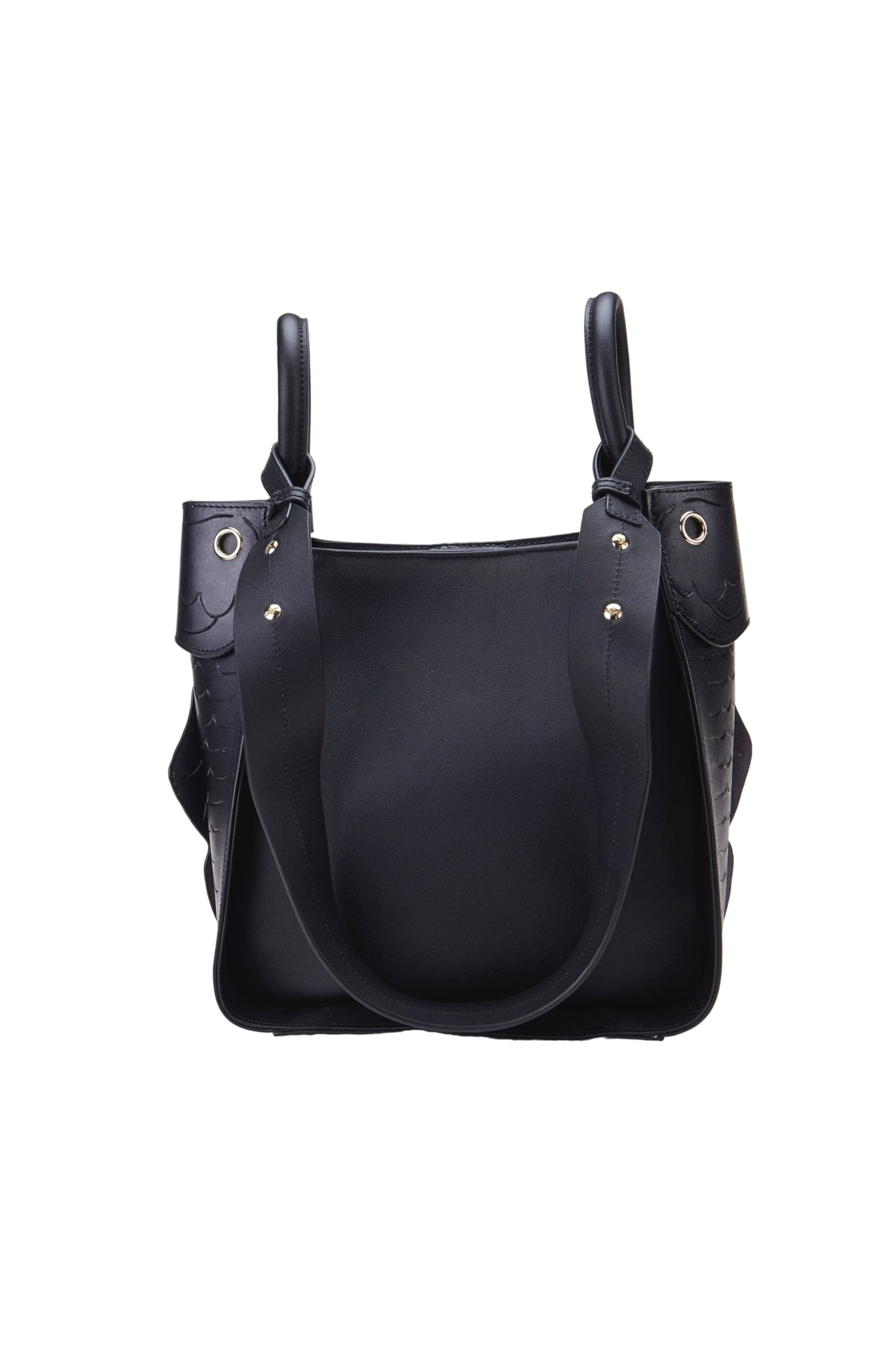 Bellorita Carp Leather Bag - Black